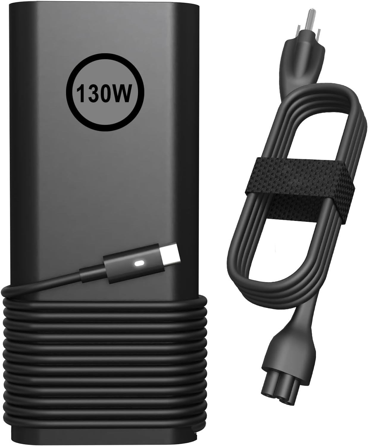 130W 65W USB C Laptop Charger For Dell Inspiron 7440 7425 7415 7441 7445 2-In-1