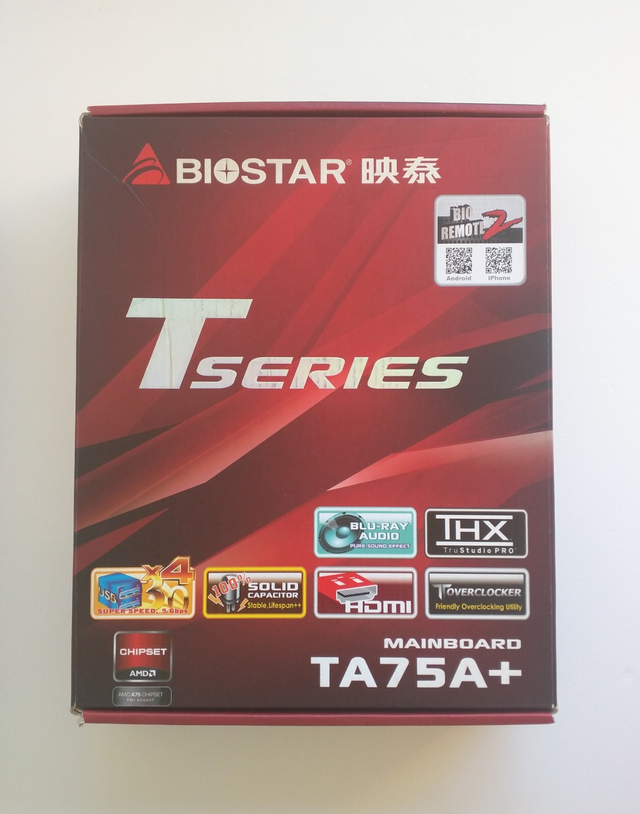 BIOSTAR TA75A+ AMD Motherboard