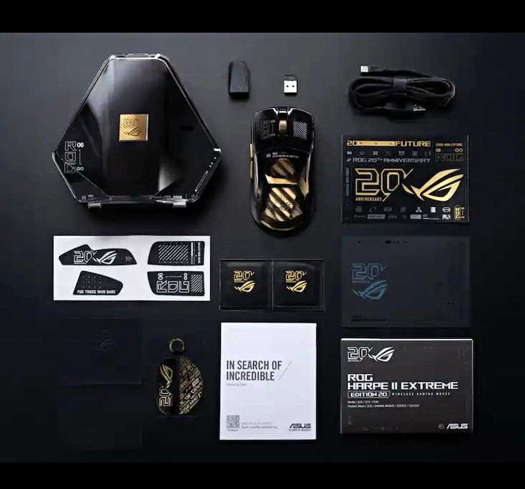 OPEN-BOX ASUS ROG Harpe II Extreme Edition 20 Optical 9000 DPI Wireless
