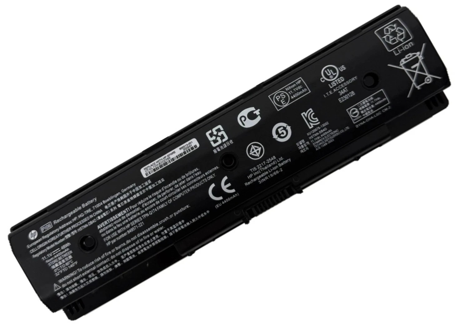 Genuine OEM PI06 Battery for HP Envy 15 17 hstnn-yb40 710416-001 710417-001 P106