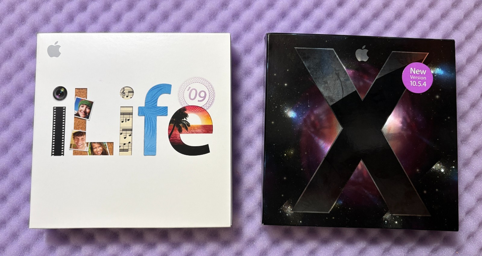 Retro Mac Upgrade: MacOS X Leopard & iLife'09 (RETAIL, Original Box)