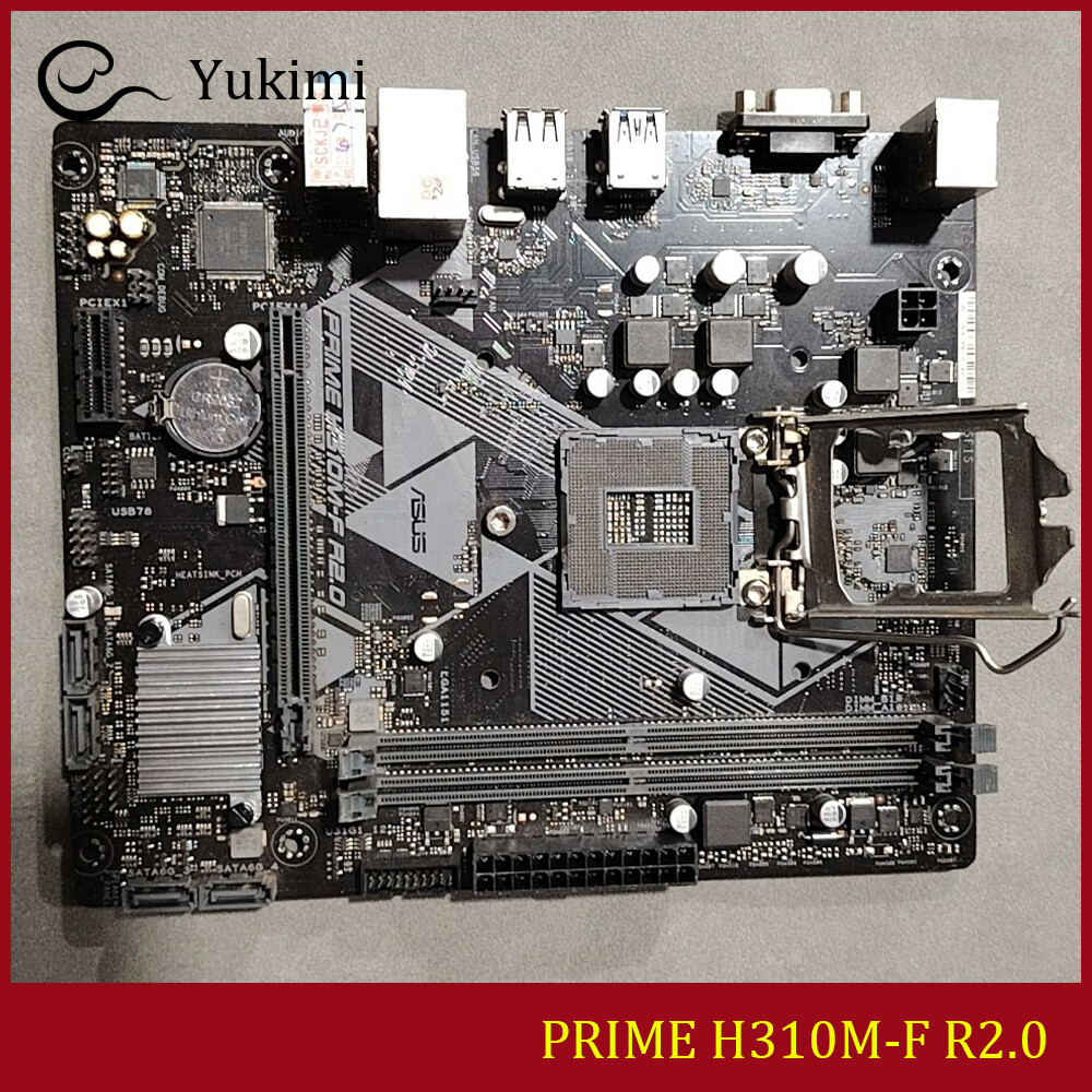 FOR ASUS PRIME H310M-F R2.0 DDR4*2 Socket 1151 32GB VGA D-Sub uATX Motherboard