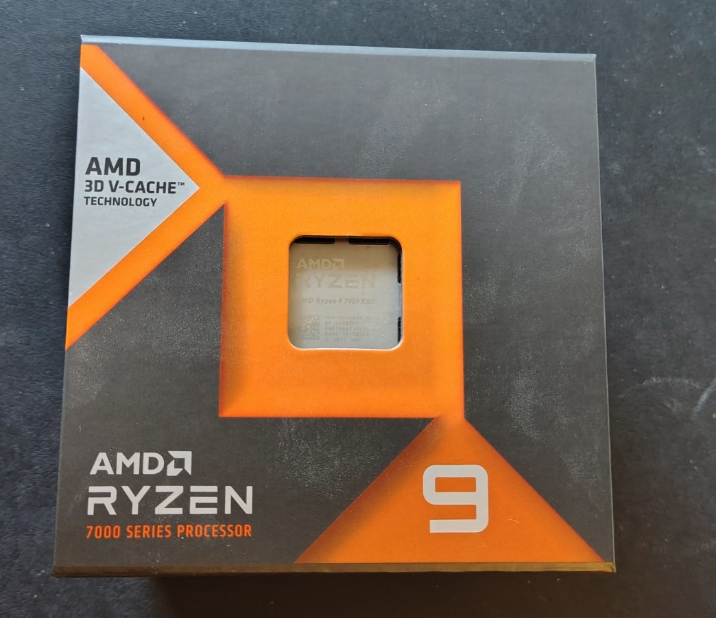AMD Ryzen 9 7950X3D 5.7GHz CPU (100-100000908WOF) 16 Core 32 Thread