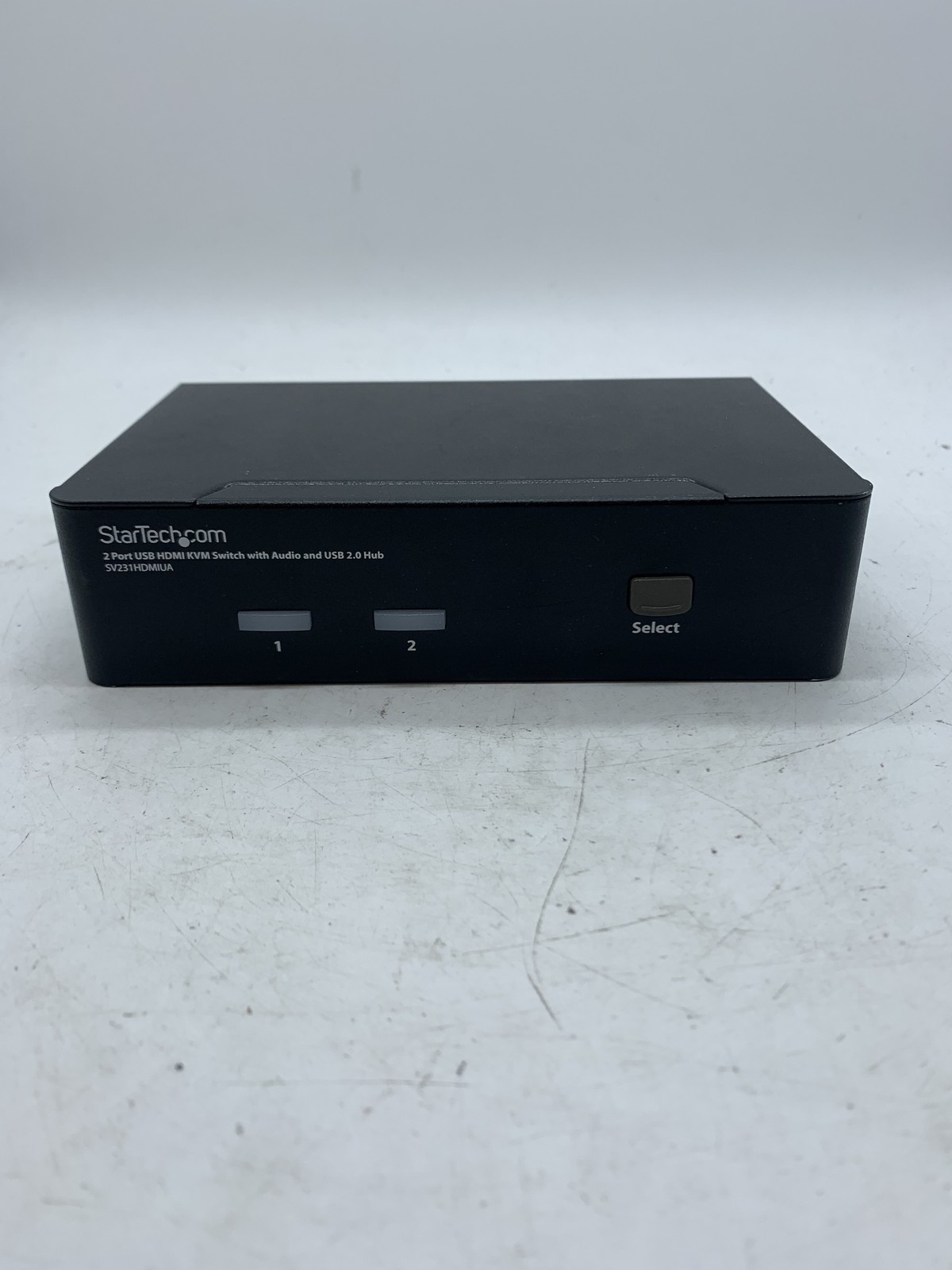 StarTech 2 Port USB HDMI KVM Switch w/ Audio USB 2.0 Hub SV231HDMIUA ~ FREE S/H