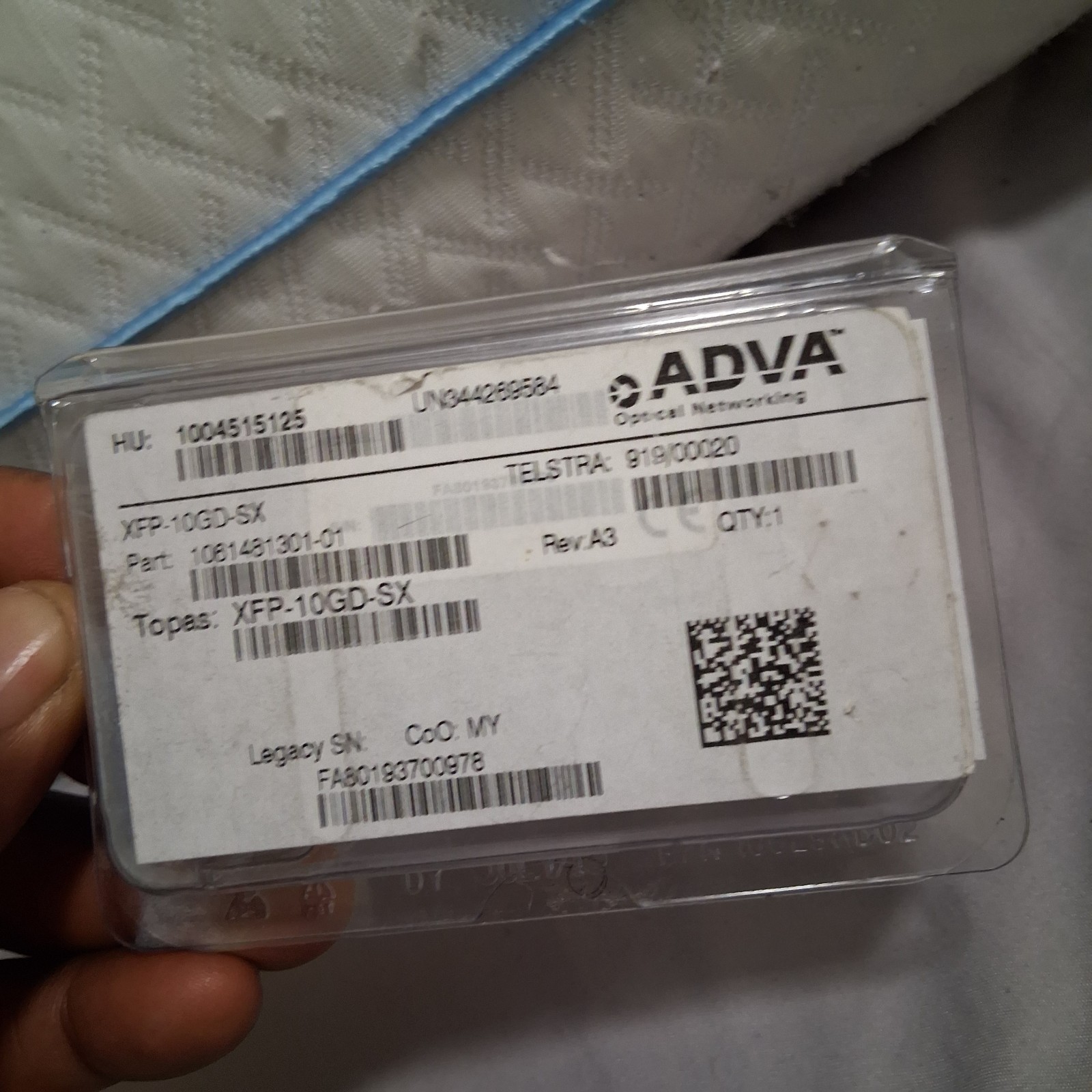 ADVA XFP-10GD-SX