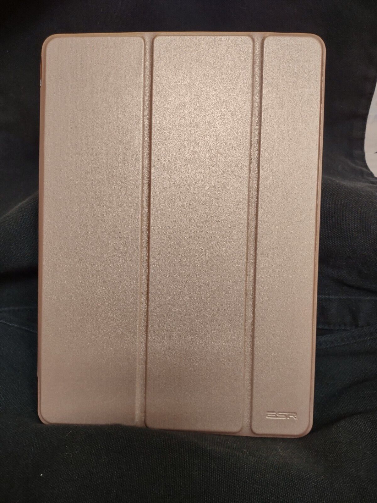 NEW ESR Yippee Smart Case for iPad 10.2 in, Rose Gold Leather, Auto Sleep/Wake