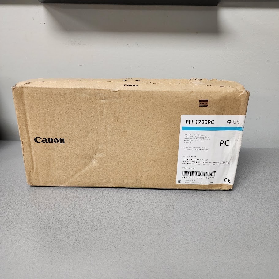 Canon 0779C001 | Canon PFI-1700 | Canon Ink Cartridge - Photo Cyan Exp 2024