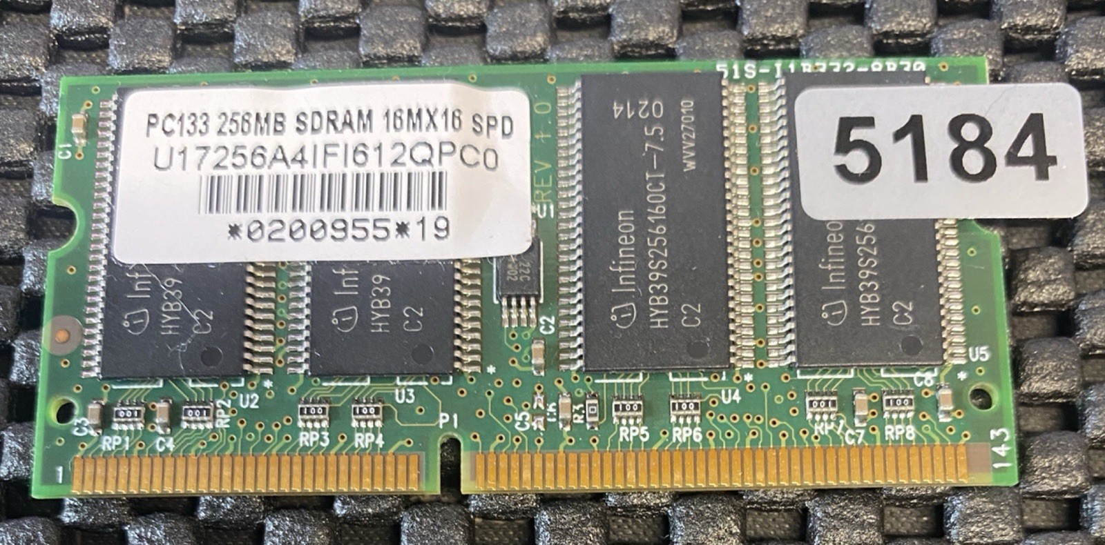 COMPAQ/HP 253942-001 - 256MB, 133MHZ Sdram Dimm Memory Module