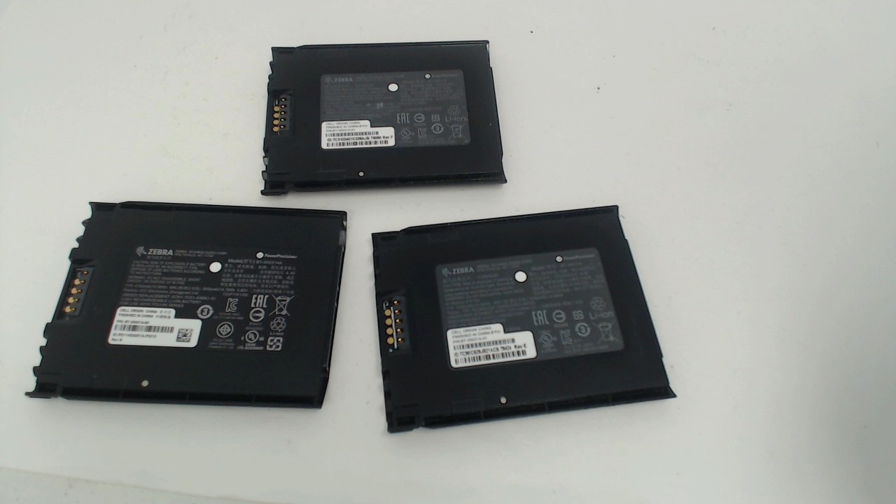 Lot of 3 BT-000314 Battery for Zebra TC51 TC52 TC56 BTRY-TC51-43MA1-01