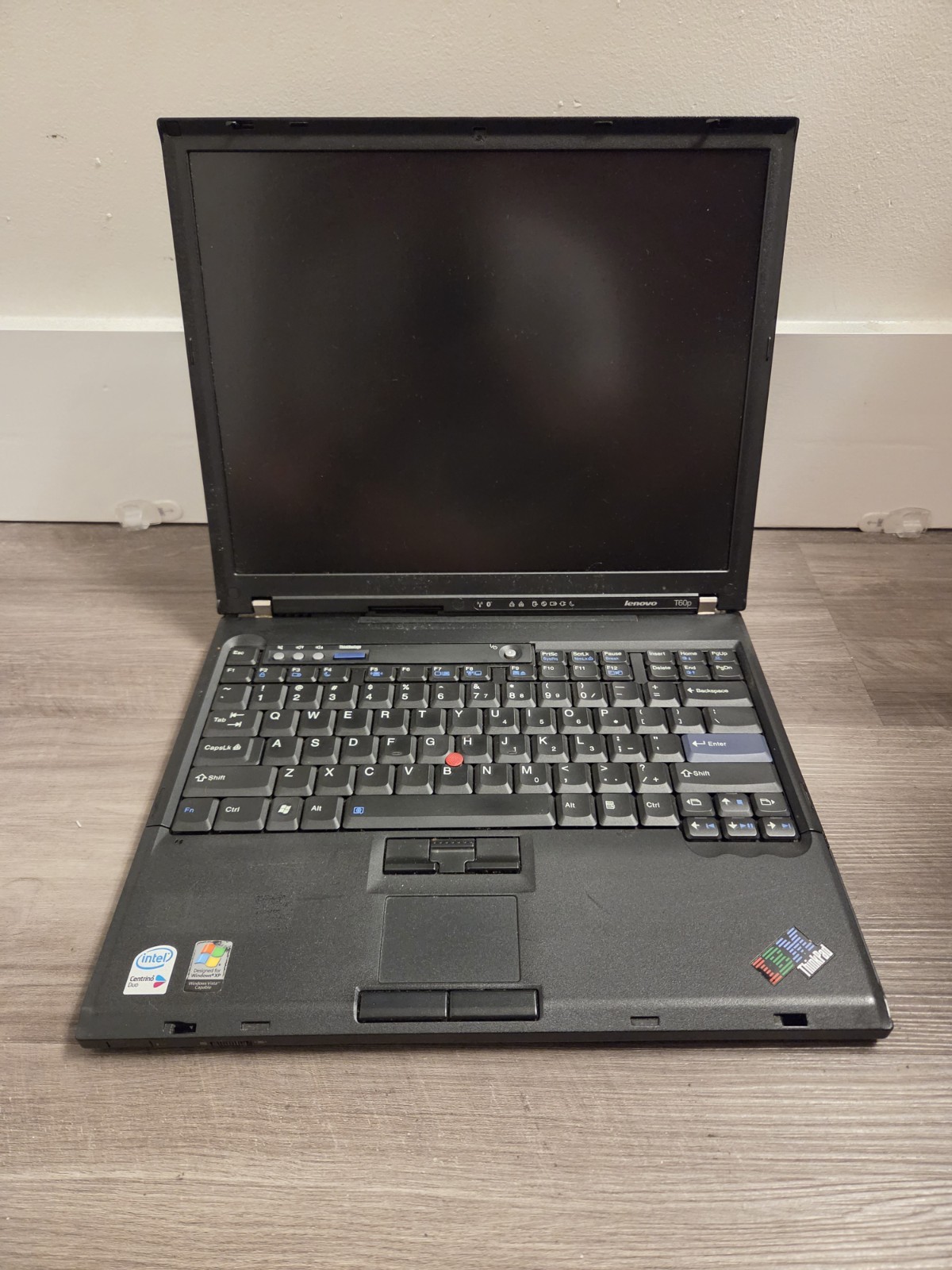 Vintage IBM ThinkPad Lenovo T60p 14" C2D UNTESTED 
