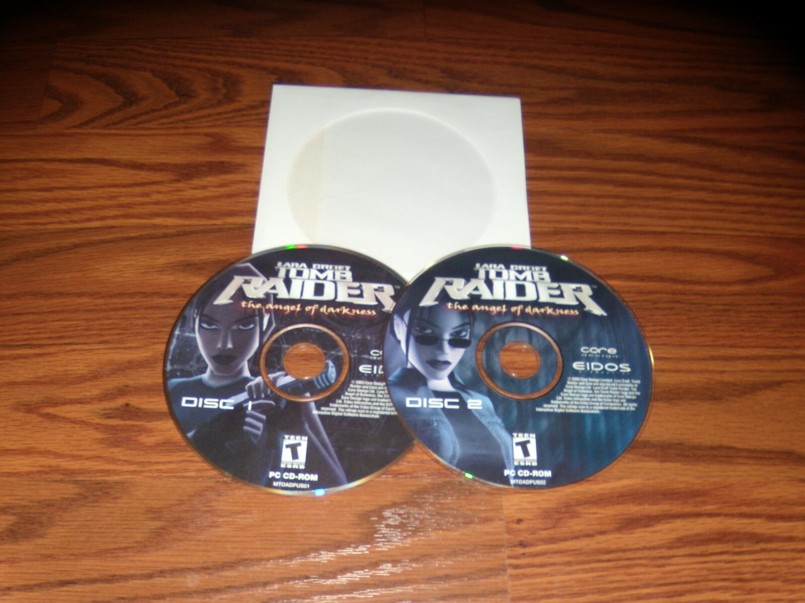 Lara Croft Tomb Raider the angel of darkness (PC, 2003) CD-ROM Game