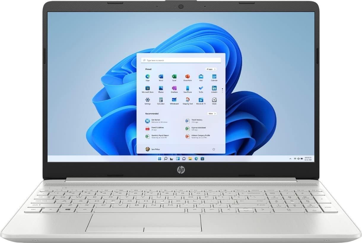 HP 15-dw4725od 15.6” HD Intel Core i5-1235U 1.3GHz 8GB RAM 512GB SSD Silver