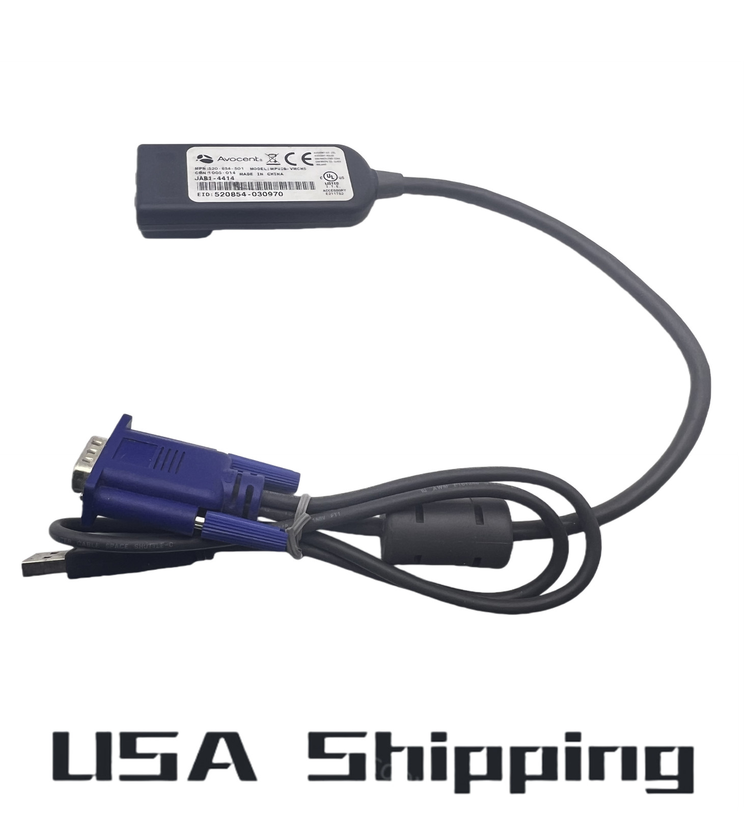 Avocent Vertiv Mergepoint MPUIQ-VMCHS KVM Switch USB Virtual Media Module