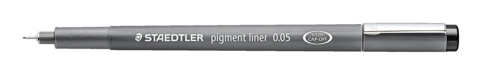 Staedtler Pigment Liner, 0.05mm, Black Ink 1 Count (Pack of 1),