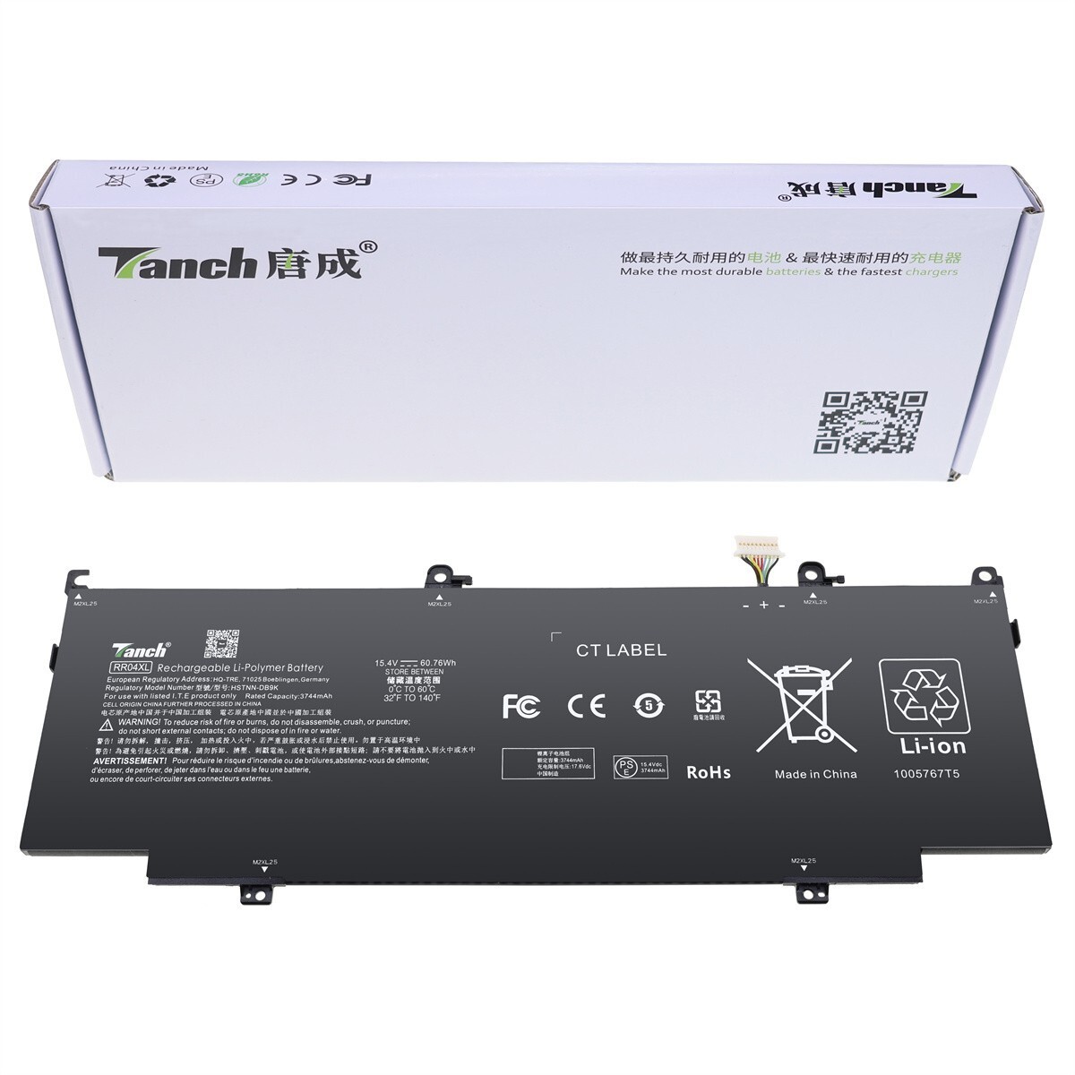 Original RR04XL L60213-2C1 HSTNN-DB9K batteries for HP SpecterX360...