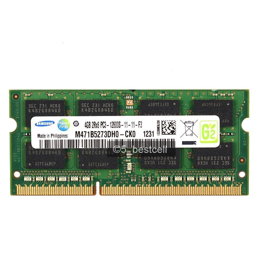 Samsung 4GB 8GB 16GB PC3-12800S DDR3-1600MHz 204-Pin Notebook Laptop Memory Lot