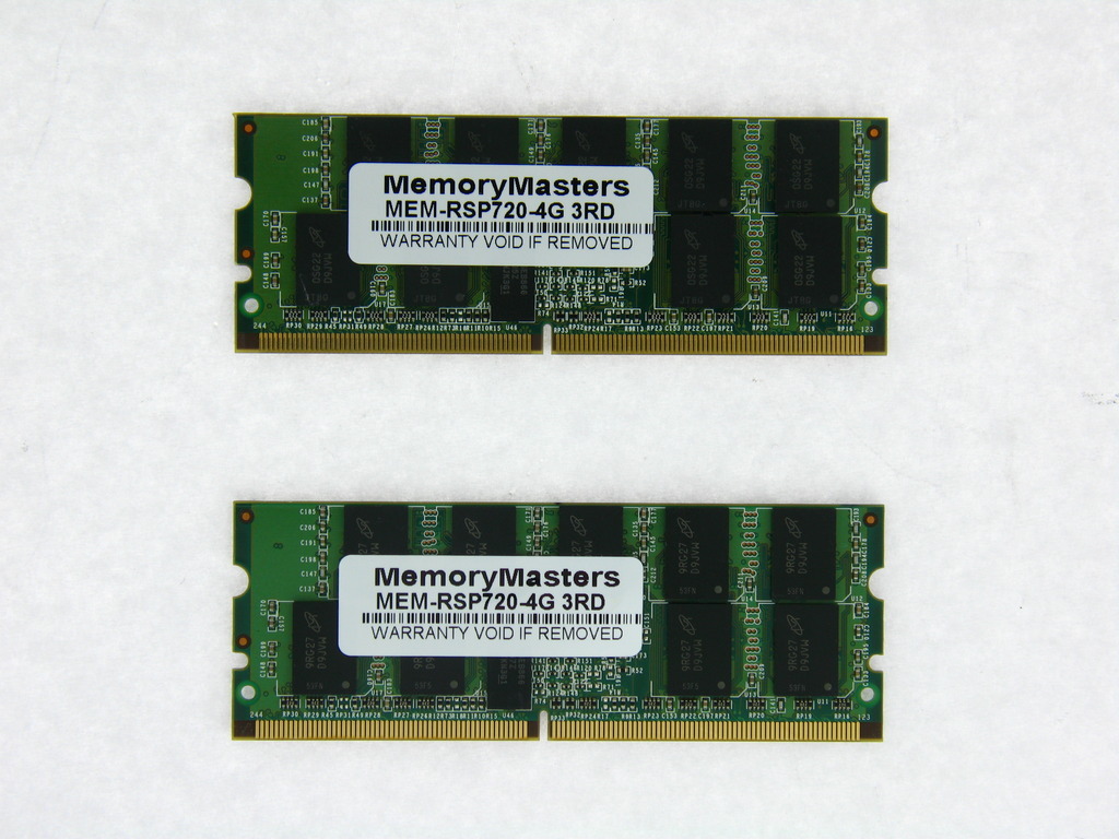 4GB MEM-RSP720-4G 2x 2GB DRAM MEMORY CISCO 7600 ROUTER (MEM-RSP720-4GB)