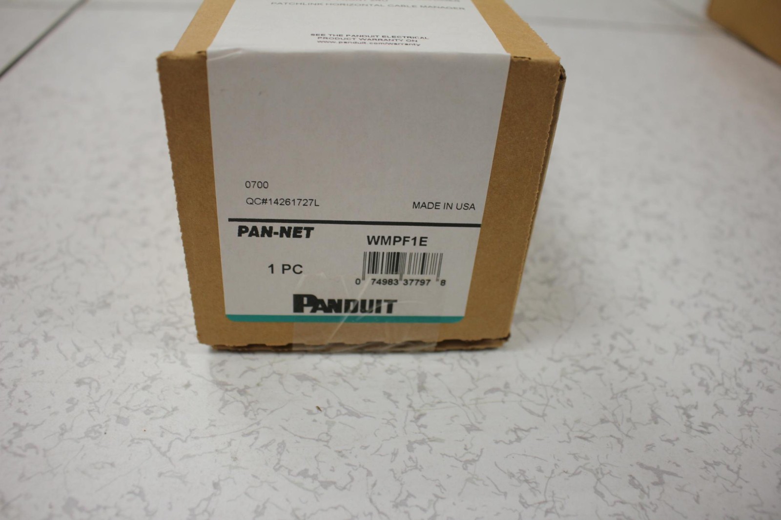Panduit WMPF1E PatchLink 2 RU 19" Front Only Cable Manager