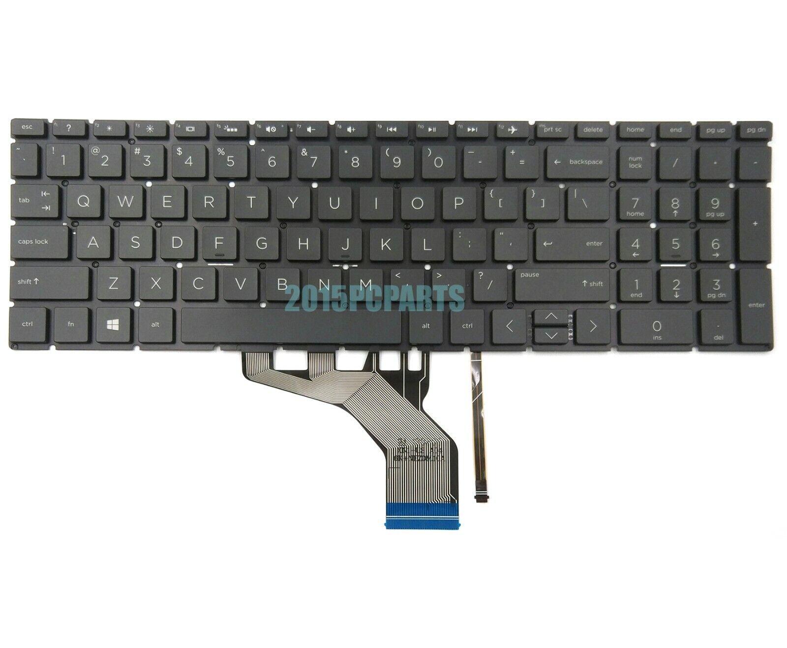 New for HP 17-BY 17-BY0021DX 17-CA 17-CA0020NR Keyboard Backlit US