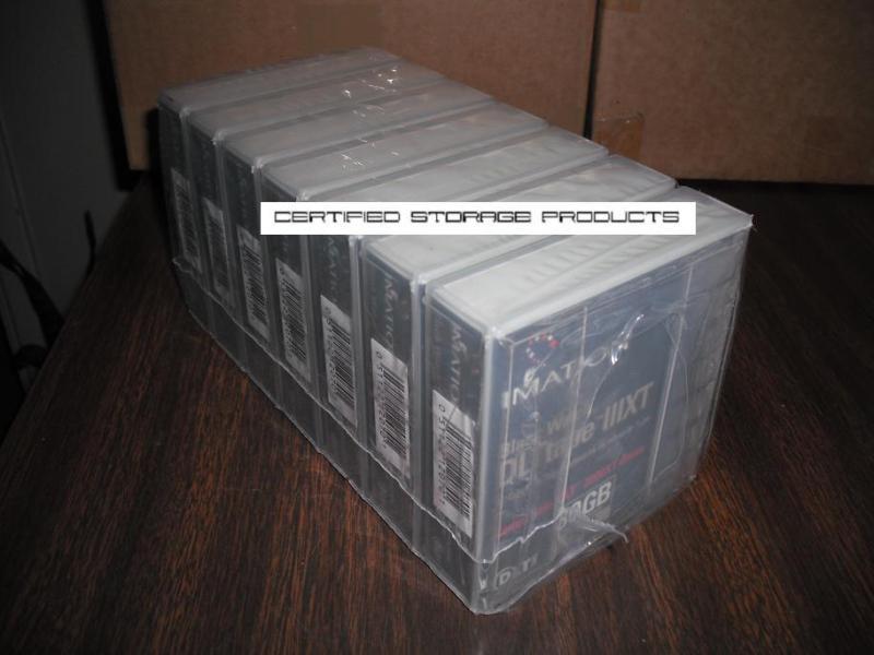 NEW 7/PK Imation DLTIII XT Data Tape Cartridge 12070 Factory Sealed