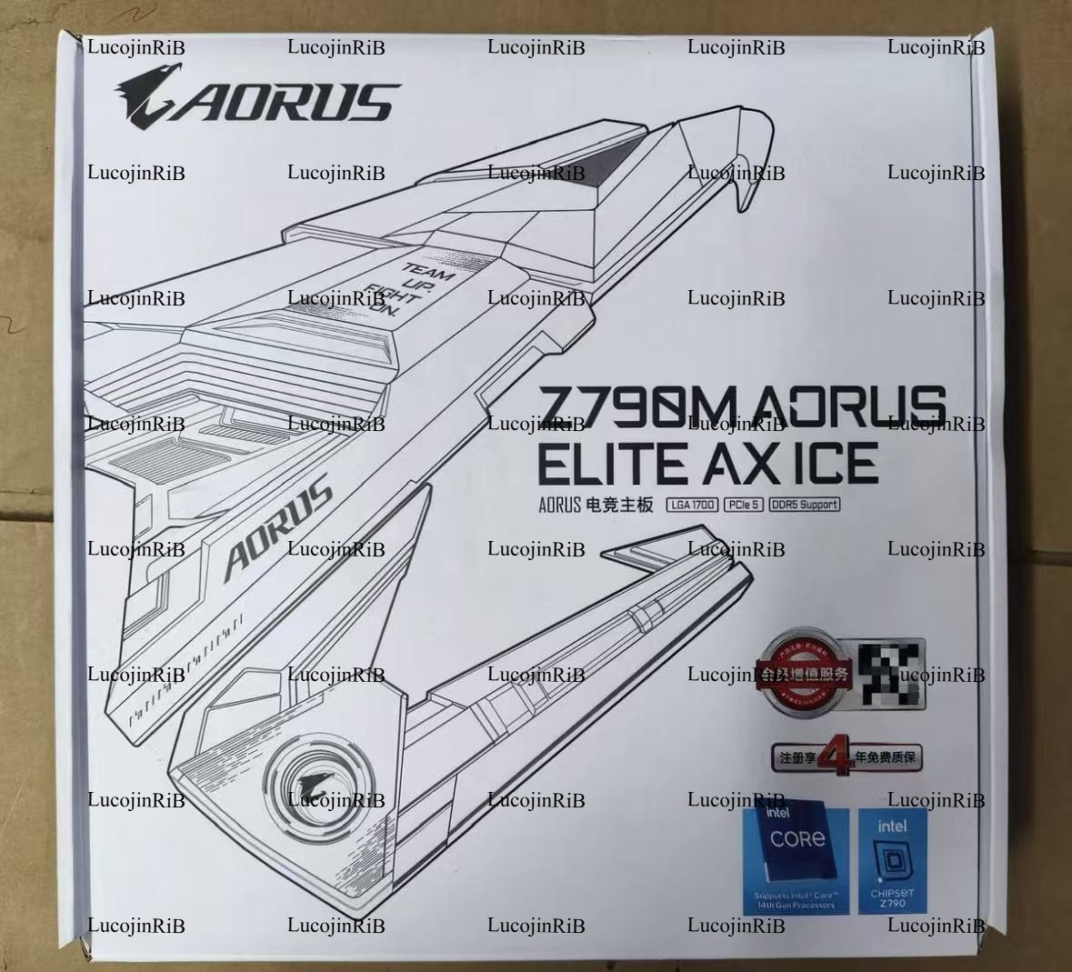 GIGABYTE Z790M AORUS ELITE AX ICE M-ATX Motherboard LGA 1700