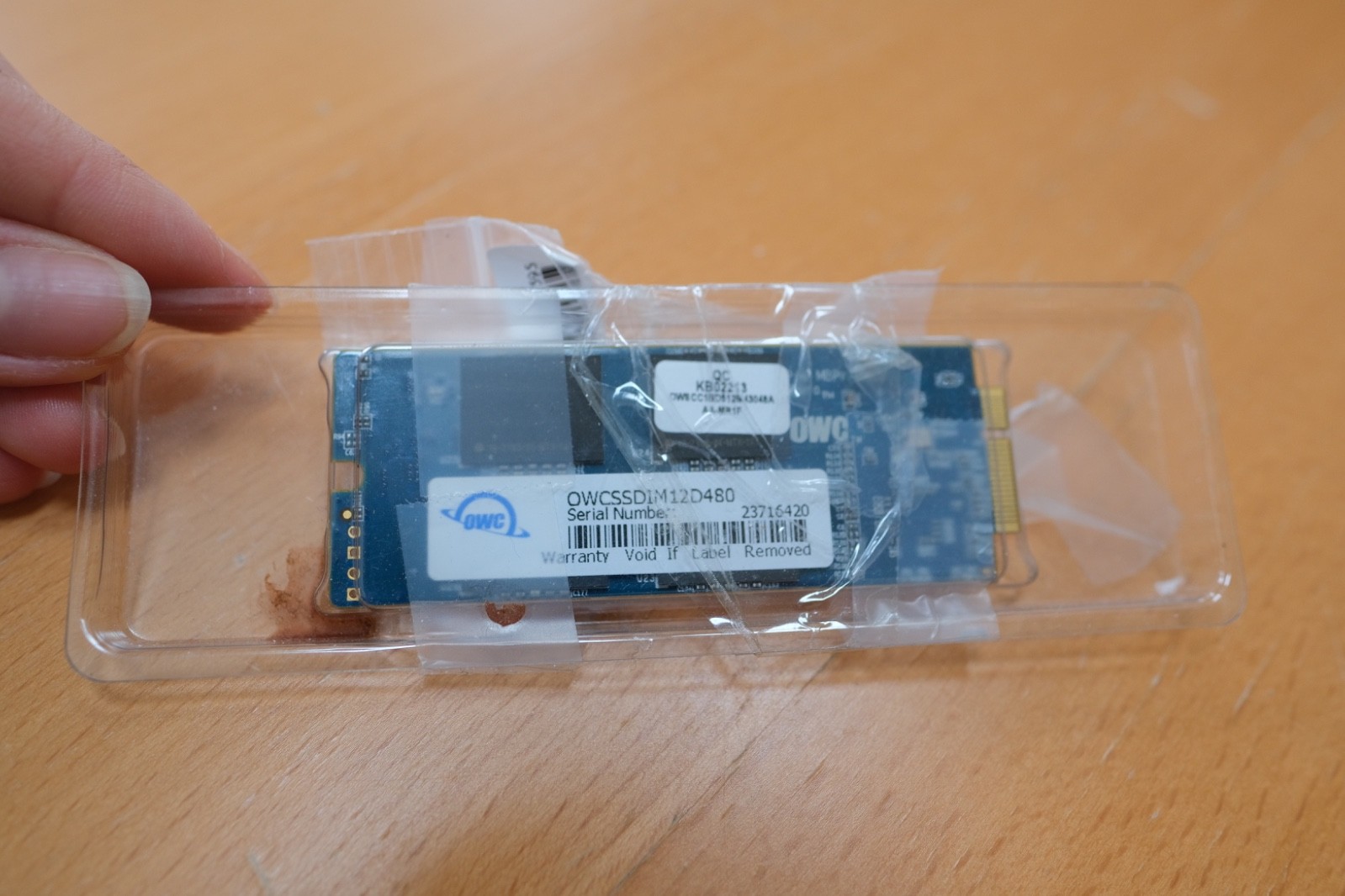 OWC Aura 480GB SSD for Select Apple MacBook Pro / Air - OWCSSDIM12D480
