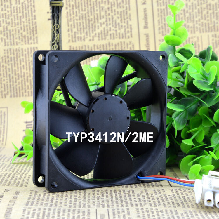 Used and tested ebm-papst Sealed TYP3412N/2ME 12V 90x90x25mm Silent Cooling Fan
