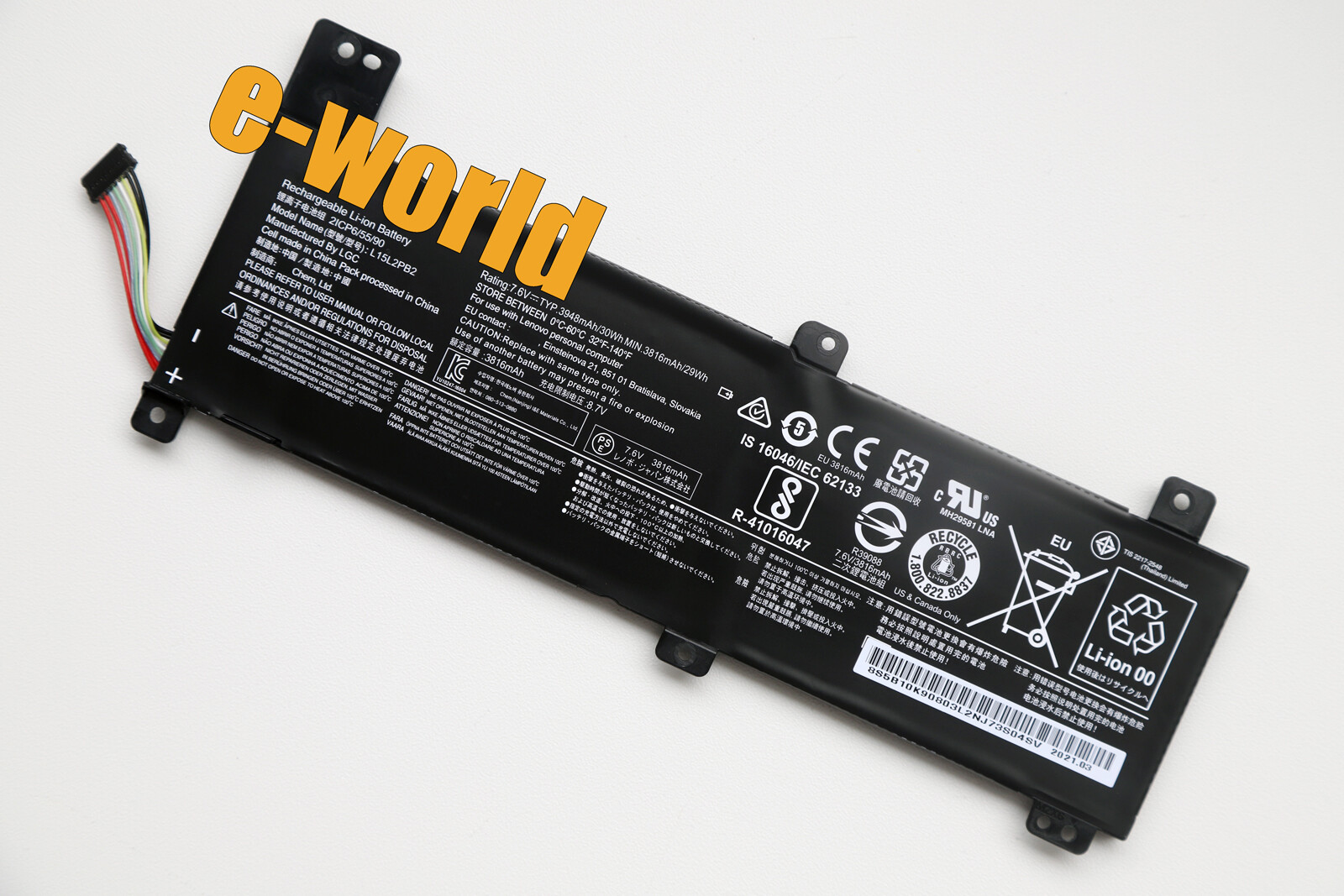 L15L2PB2 New Genuine Battery For IdeaPad 310-14ISK 5B10K90806 Series Laptop