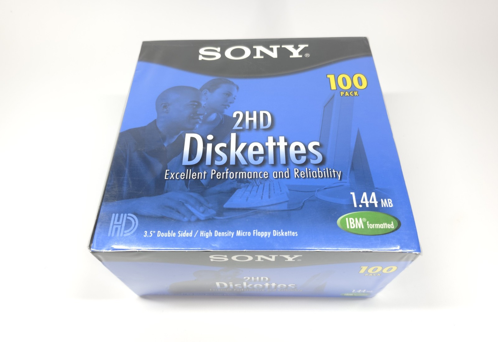 Sony 100MFD-2HD 1.44MB Double Sided Micro Floppy Disks (Pack of 100) NEW