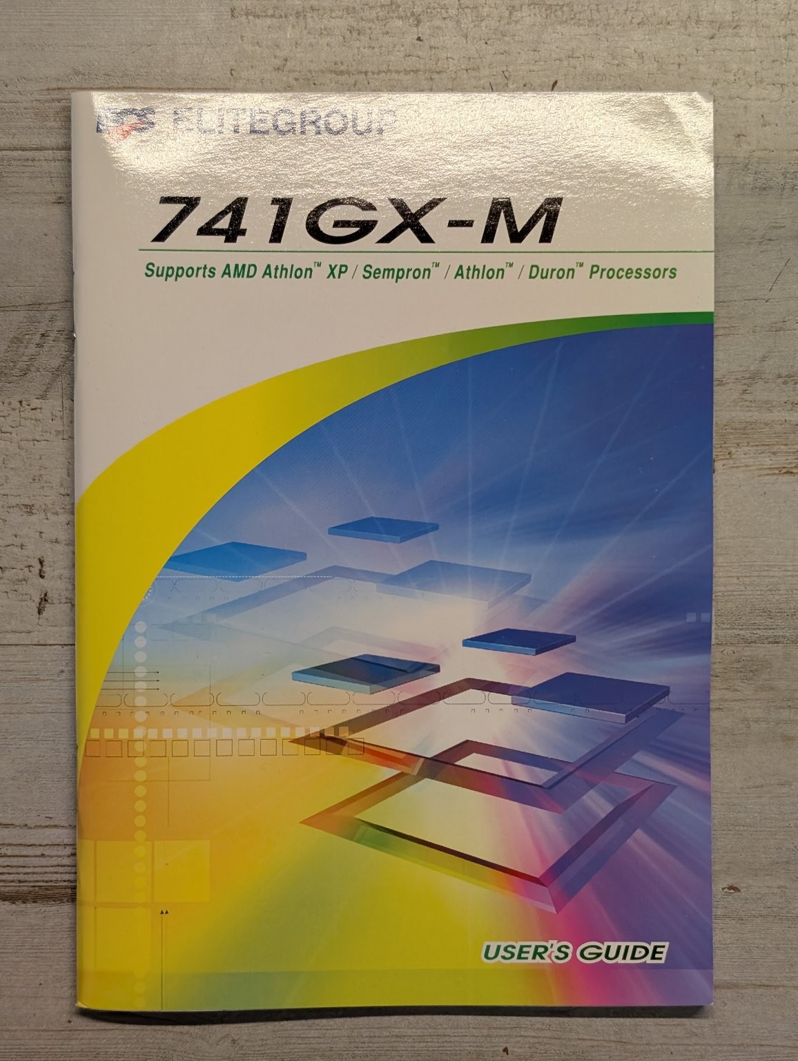 ECS ELITEGROUP 741GX-M User's Guide AMD Athlon XP Motherboard Manual Book