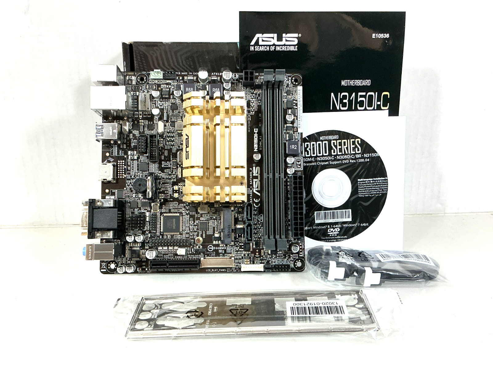 ASUS N3150I-C Mini-ITX Celeron N3150 DDR3L Motherboard - N3150I-C