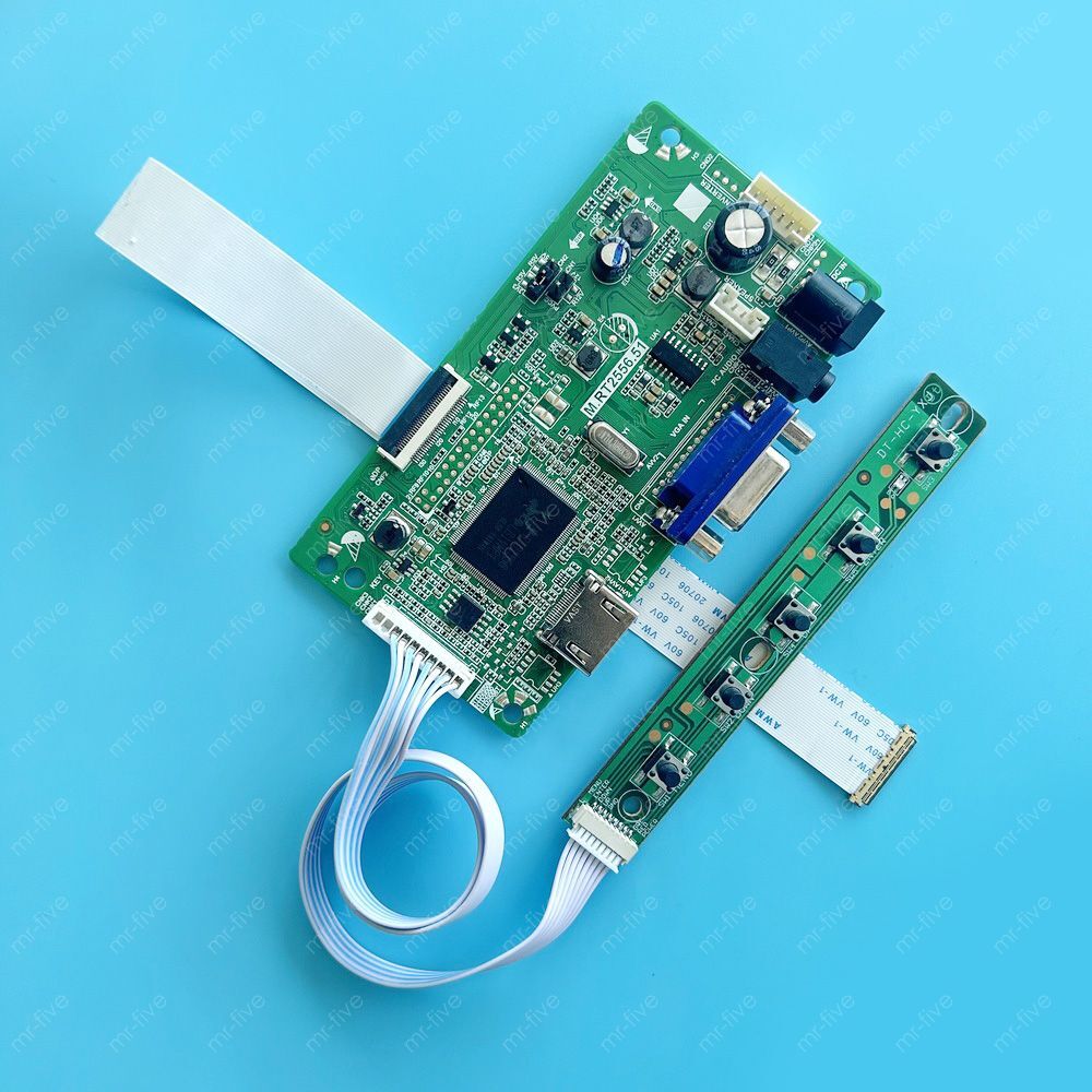 Controller Drive Card Fit HDMI+VGA EDP 30-Pin 13.3" LED 1366*768 DIY Kit Screen