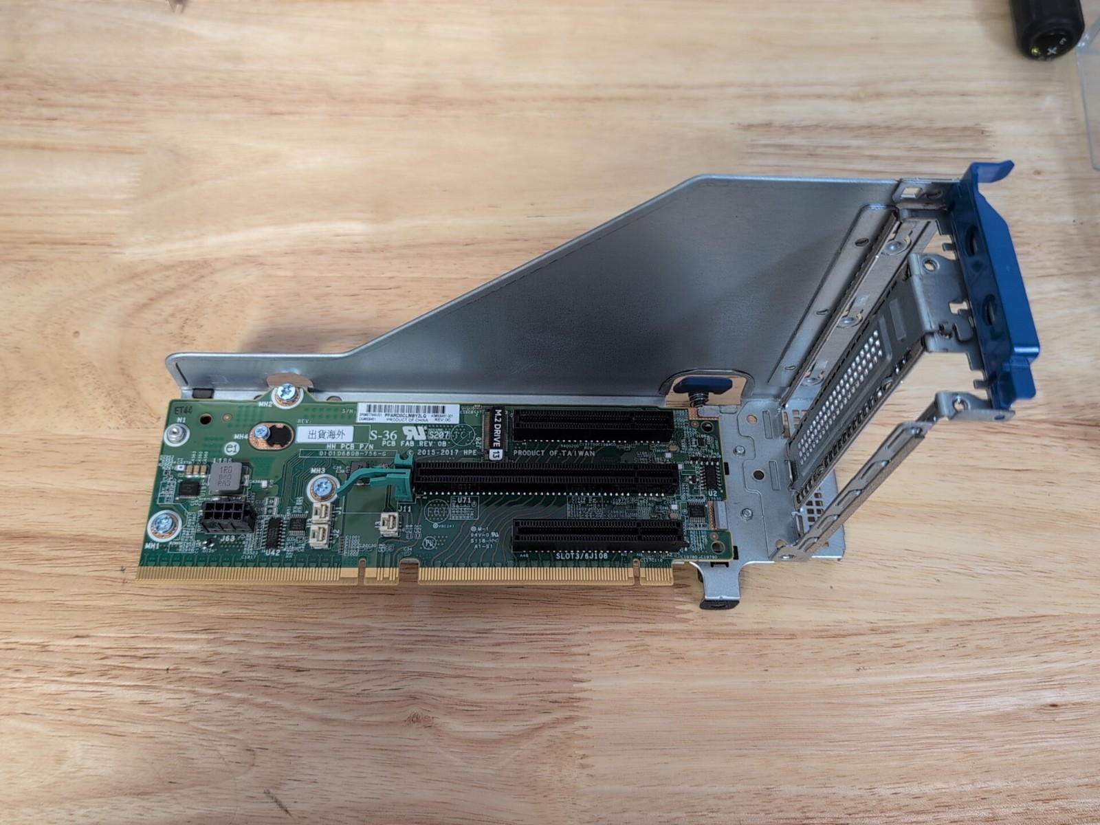 Used For HP 875056-001 PCIe Riser Cage for ProLiant DL380 G10