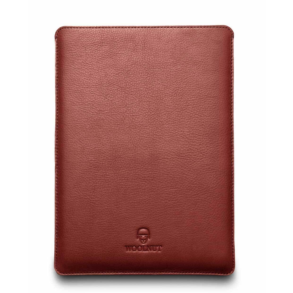 Woolnut Leather Sleeve for 12-inch MacBook - Cognac