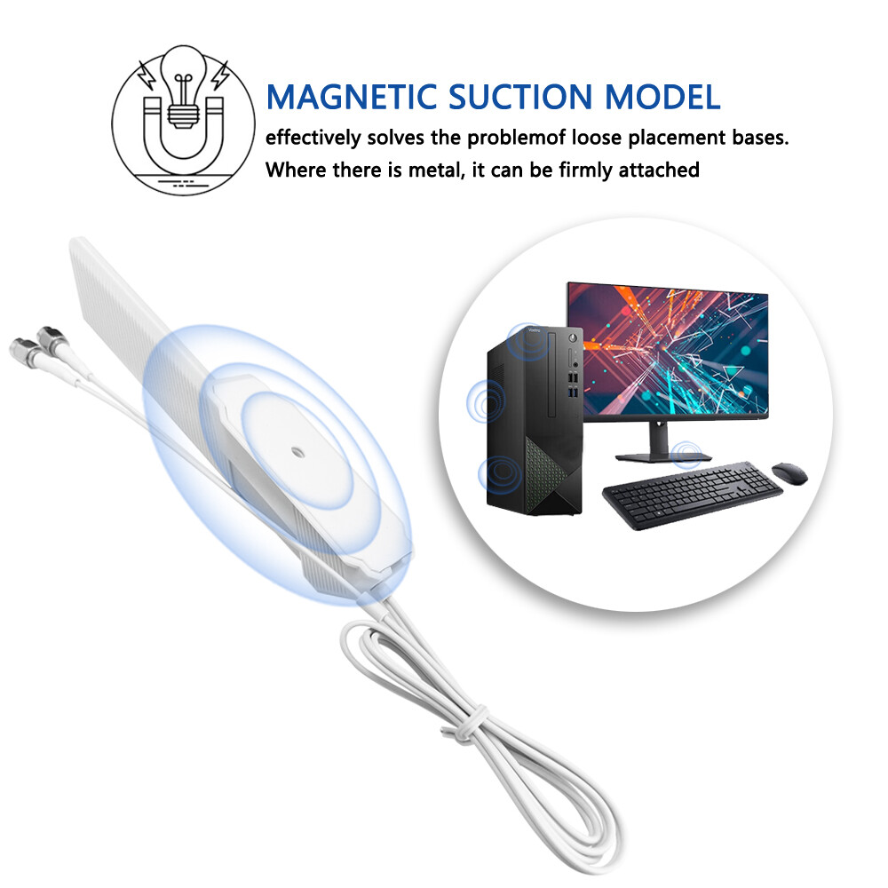 SFF WiFi6 Antenna adapter For ASRock B650/B850M Steel Legend WIFI White jpw