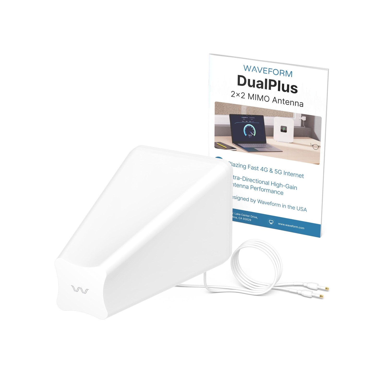 Waveform DualPlus: 2x2 MIMO Directional Log Periodic Antenna | External Anten...