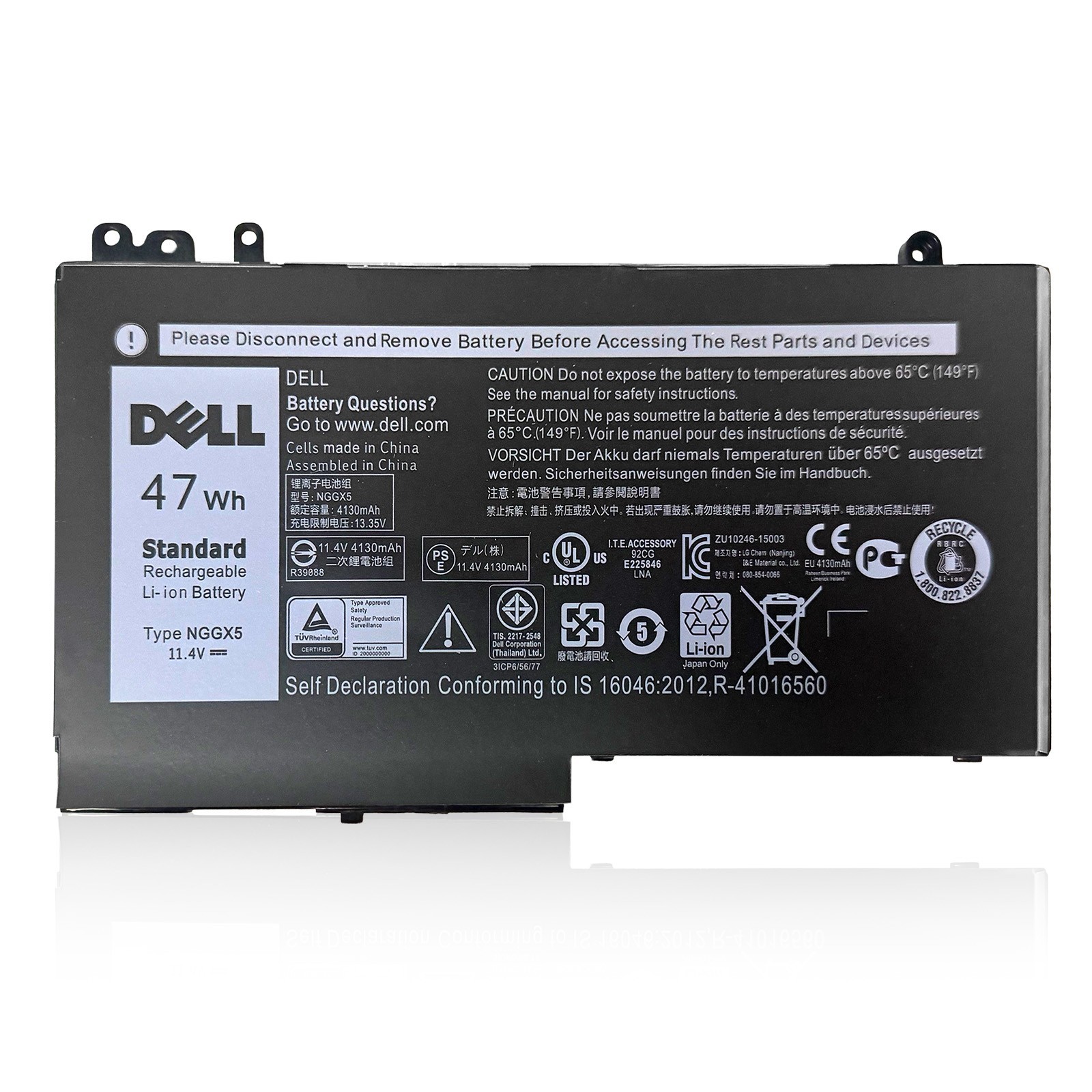 Lot Genuine NGGX5 Battery For Dell Latitude E5270 E5470 E5570 Precision M3510 US