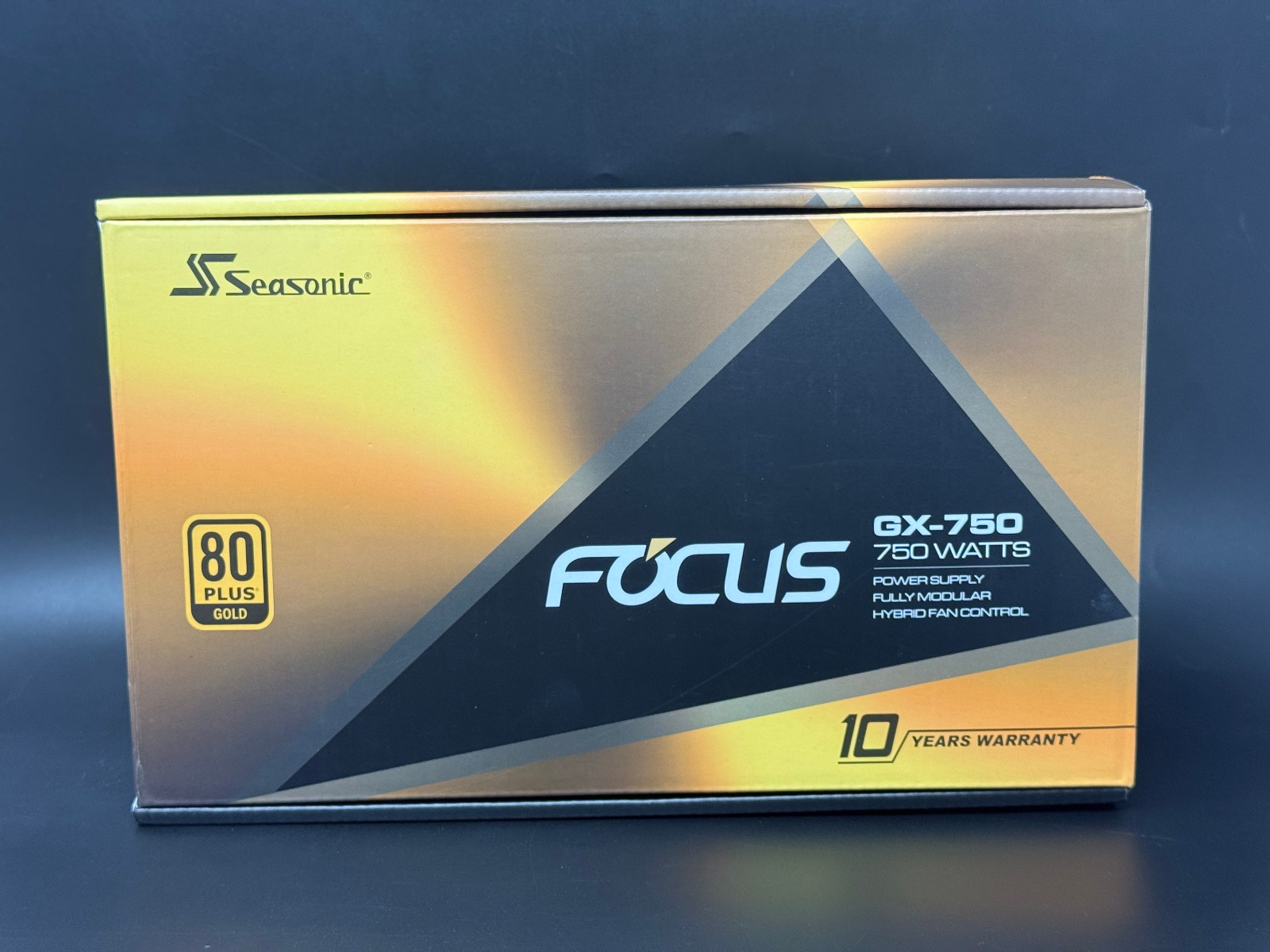 Seasonic Focus GX-750 80 Plus Gold Power Supply  - - -EMPTY BOX ONLY- - -