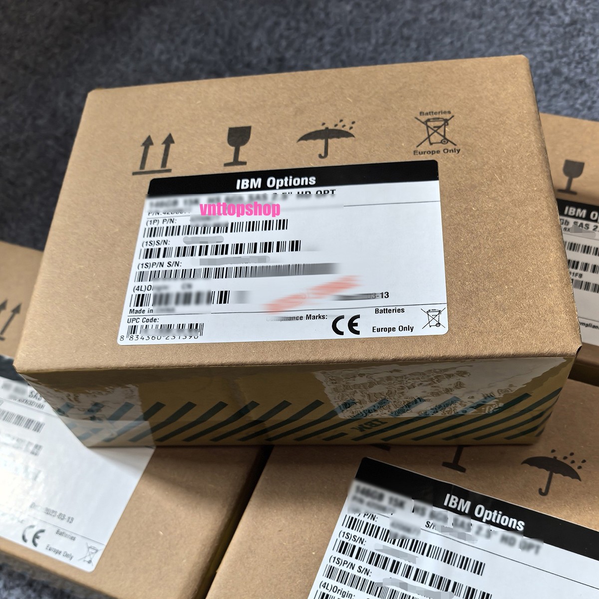 IBM Lenovo 01CX802 01EJ813 01LJ185 1.92TB SAS 12Gb 2.5" V3700 V2 Enterprise SSD
