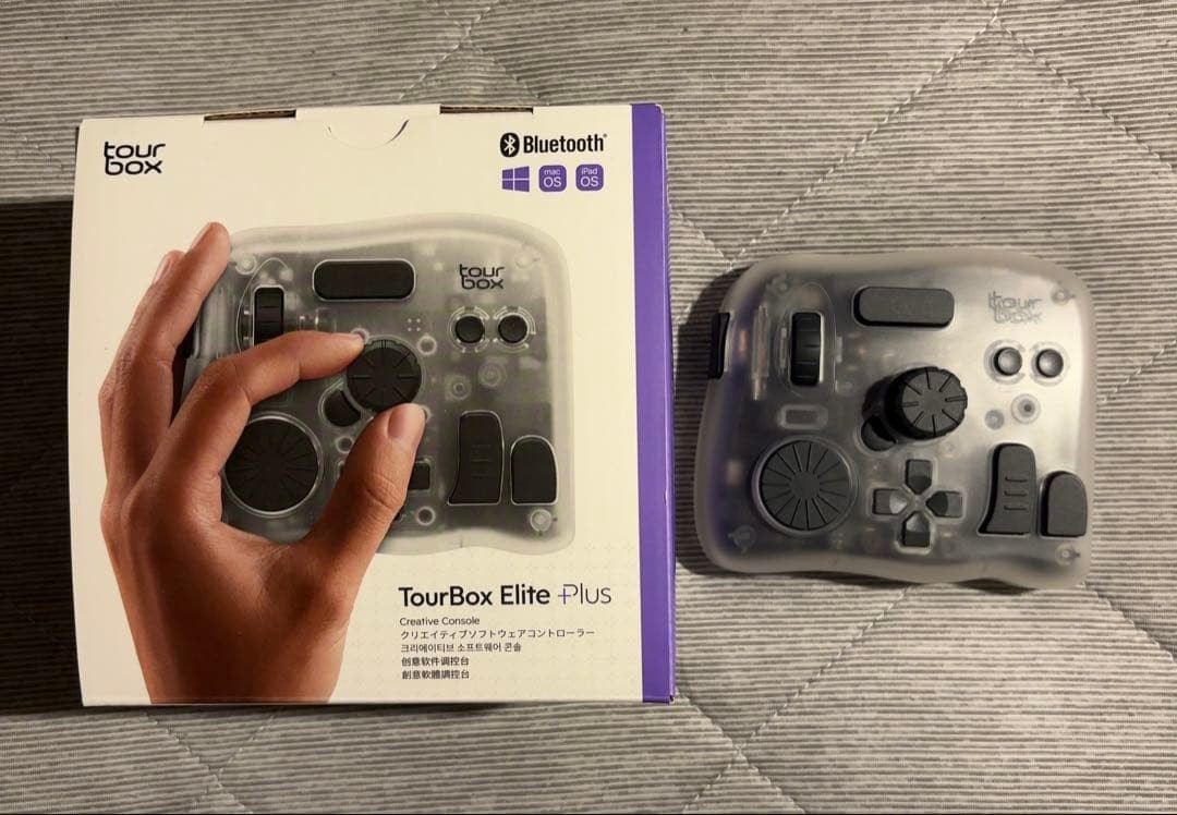 TourBox Elite Plus iPad Drawing Bluetooth Controller