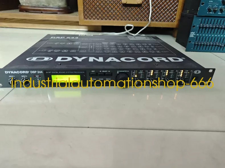 1PCS USED DYNACORD DSP-244 Audio Processor Via DHL or FedEX