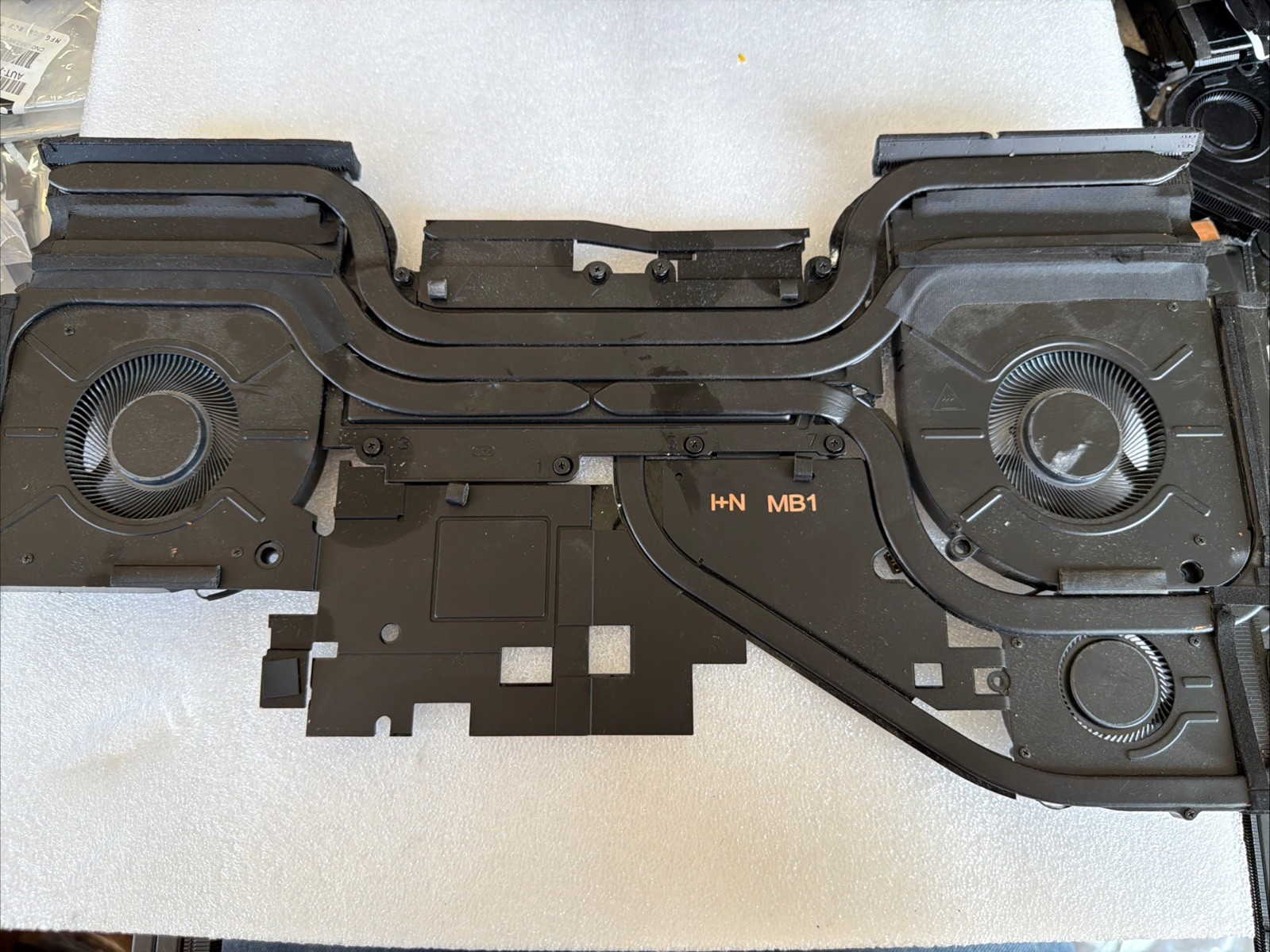 Genuine Dell Alienware M18 M18X R1 CPU GPU Heatsink Cooling Fan 027GFC