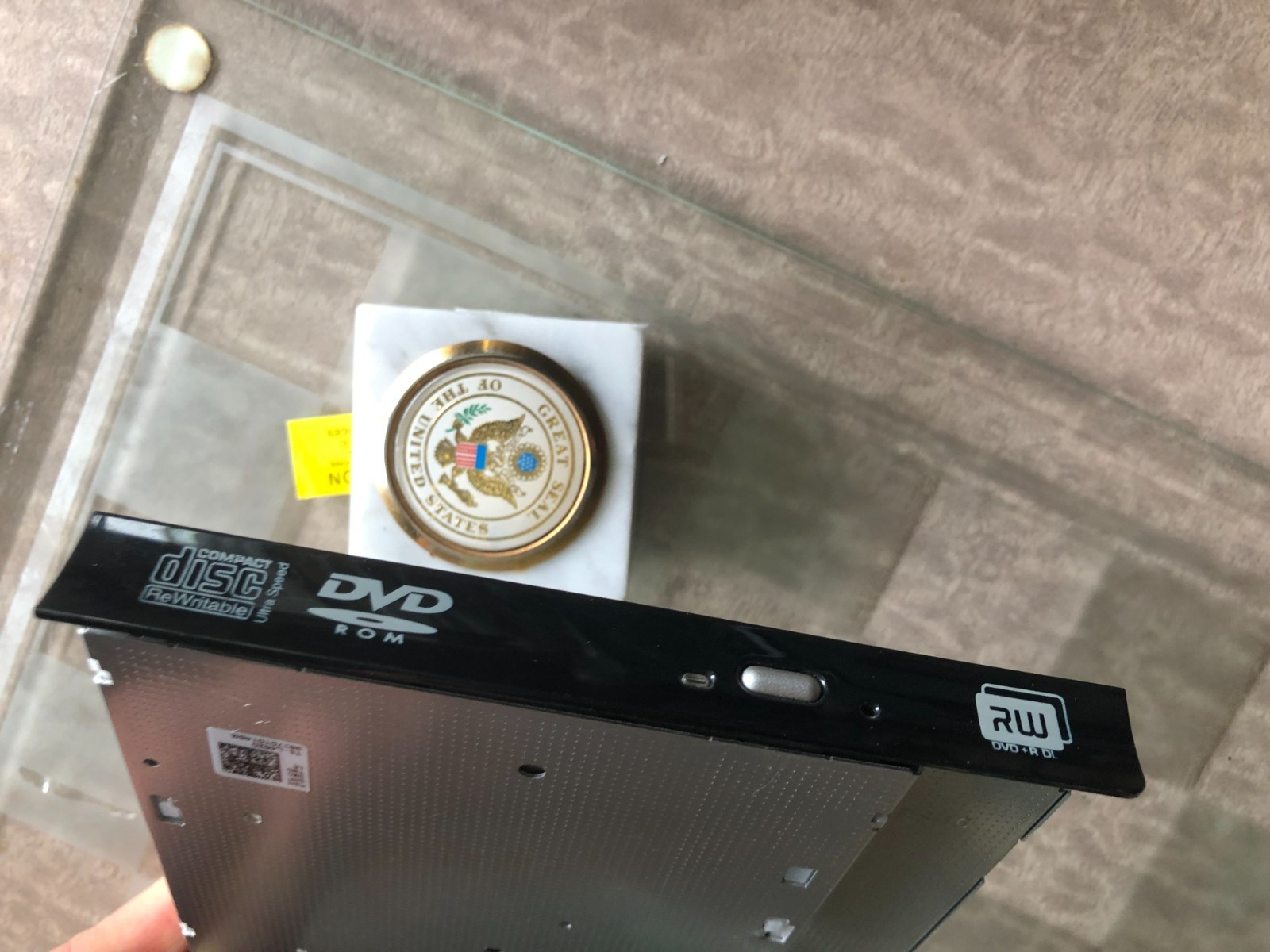 Gateway M520 M6000 M2352 7000 7322 7426 CD/DVD Burner w/Bezel & Bracket