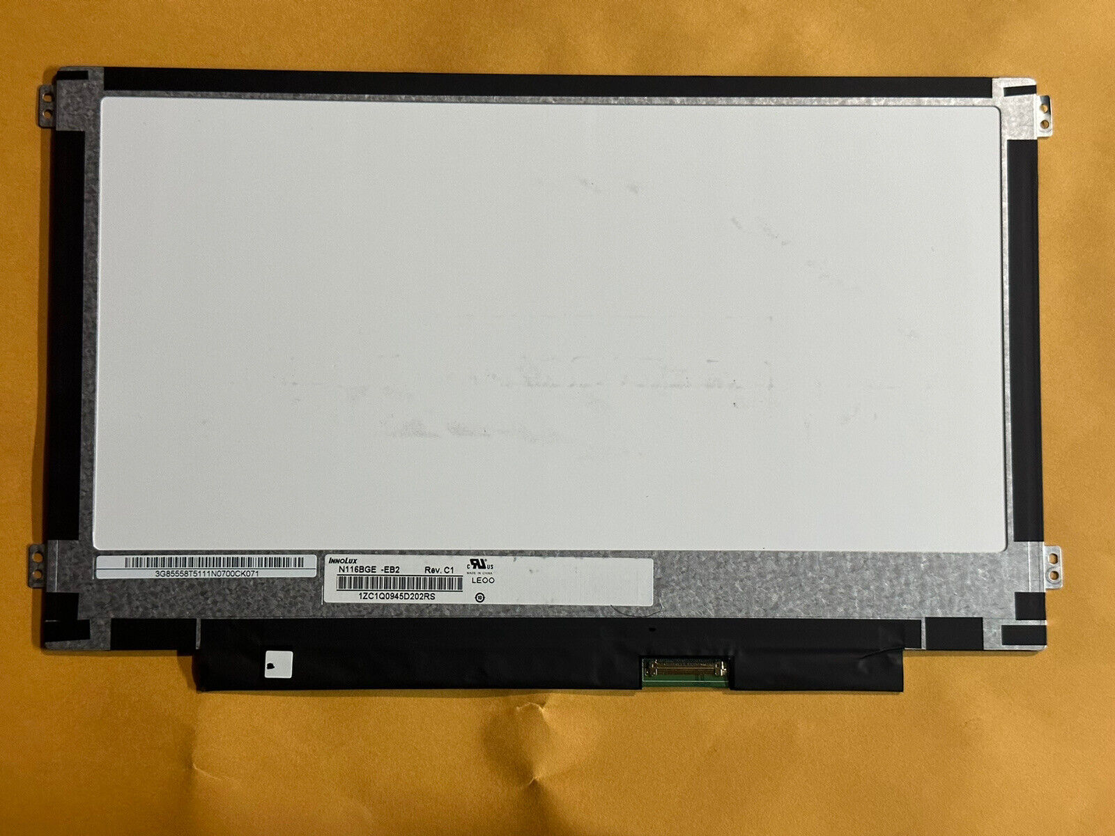 Screen Replacement for N116BGE-EB2 REV.C1 HD 1366x768 Matte Side Tabs LCD LED