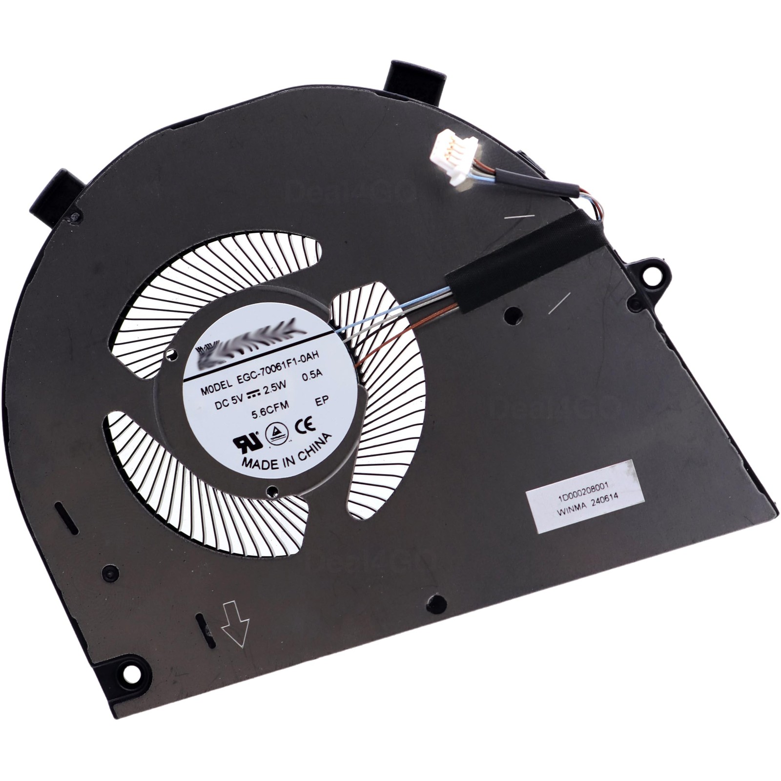 Deal4GO CPU Cooling Fan T8R2T 0T8R2T Replacement for Dell Inspiron 16 5625 5620