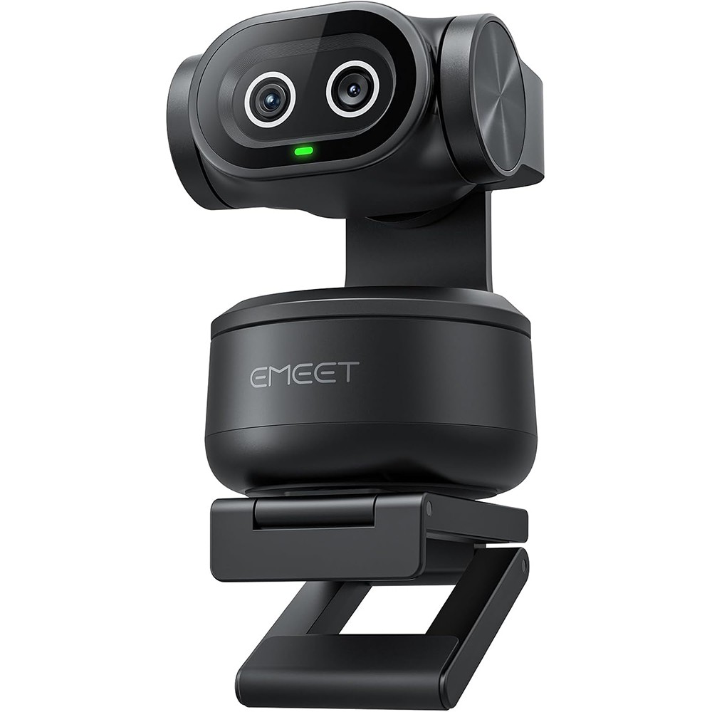 EMEET PIXY 4K AI Dual-Lens PTZ Webcam with Gesture Control and Auto Tracking