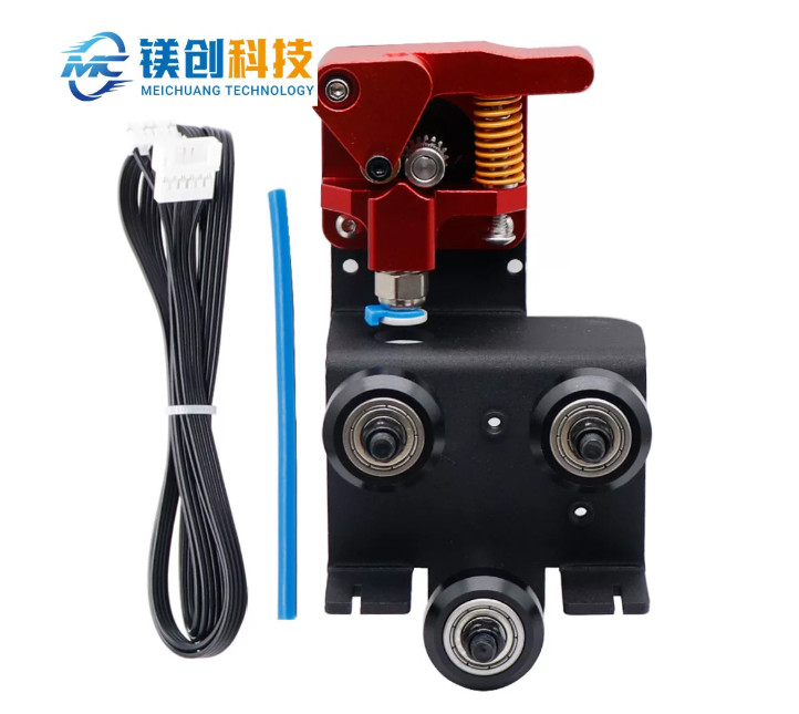 Ender3 Upgrade Direct Drive Dual Gear Extruder Kit with Pulley Motor Cable