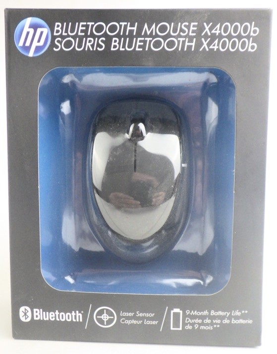 HP X4000b Bluetooth Wireless Black Mouse Brand New Sealed