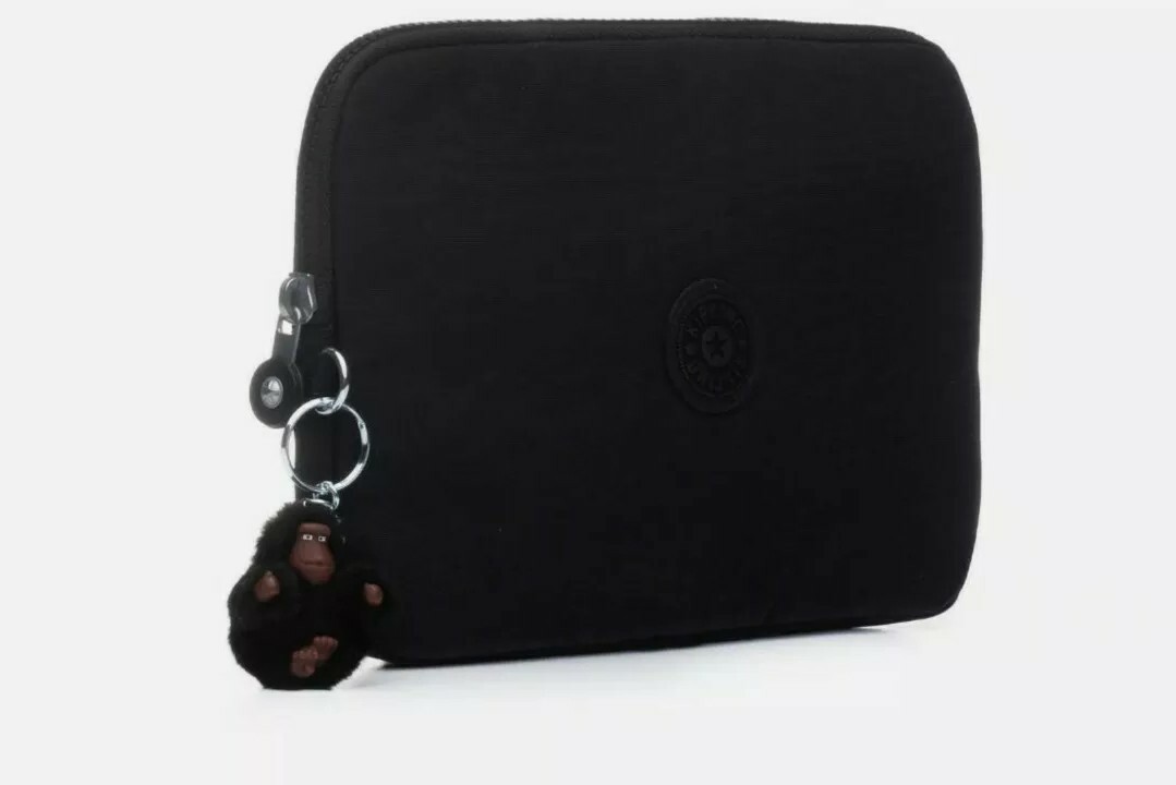 Kipling Lex Tablet Case Black Tonal NWT