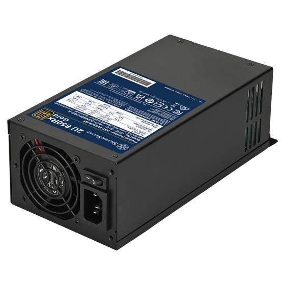 Silverstone SST-2U850R-GF 2U 850Rx Gold 80 PLUS Gold 850W 2U Power Supply